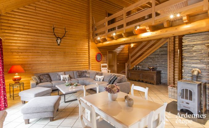 Chalet in Bernister voor 15 personen in de Ardennen