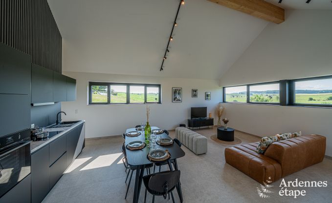 Vakantiehuis in Bertogne voor 6 personen met priv�tuin en hottub