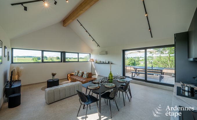 Vakantiehuis in Bertogne voor 6 personen met priv�tuin en hottub