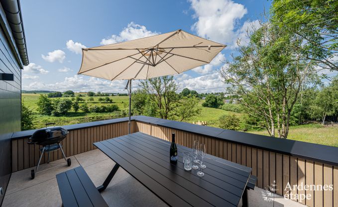 Vakantiehuis in Bertogne voor 6 personen met priv�tuin en hottub