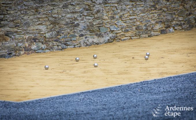 Prachtig kasteel in Bertrix: accommodatie voor 20 personen met binnenzwembad, jacuzzi en infraroodcabine