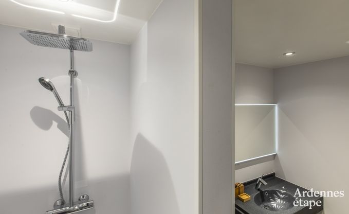 Prachtig kasteel in Bertrix: accommodatie voor 20 personen met binnenzwembad, jacuzzi en infraroodcabine