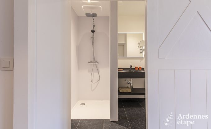 Prachtig kasteel in Bertrix: accommodatie voor 20 personen met binnenzwembad, jacuzzi en infraroodcabine