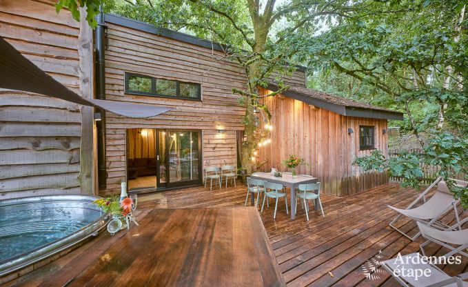 Unieke boomhut in Bertrix, Ardennen