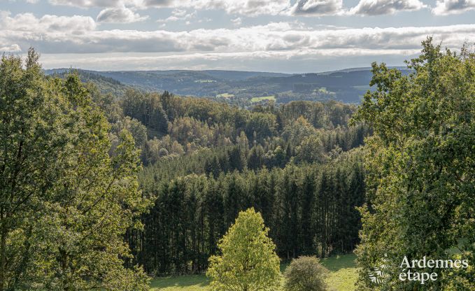 Luxe vakantievilla met sauna en terras in Auby-sur-semois, Belgische Ardennen