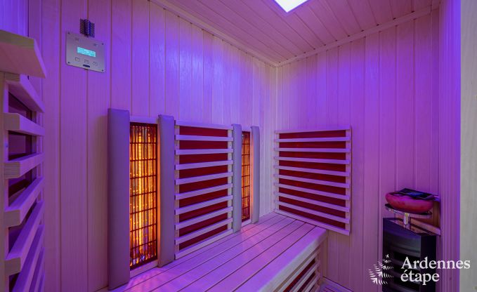 Luxe vakantievilla met sauna en terras in Auby-sur-semois, Belgische Ardennen