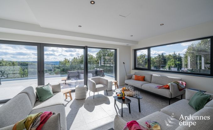 Luxe vakantievilla met sauna en terras in Auby-sur-semois, Belgische Ardennen