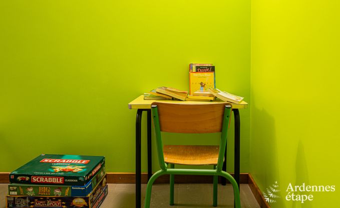 Gezinsvriendelijk vakantiehuis voor 8 personen en 2 honden in Jehonville