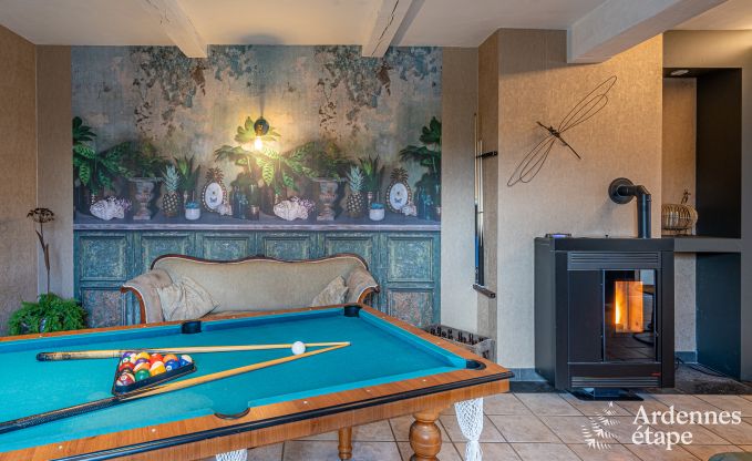 Comfortabel vakantiehuis met binnenzwembad in Bertrix, Ardennen