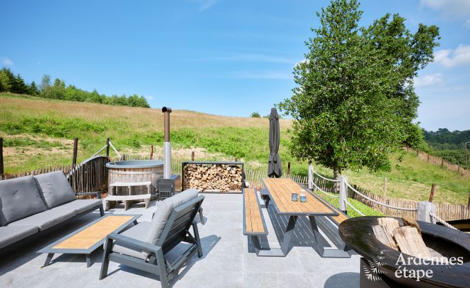 Charmante vakantiewoning in Bi�vre - Cornimont voor 6 personen met hottub en infraroodcabine