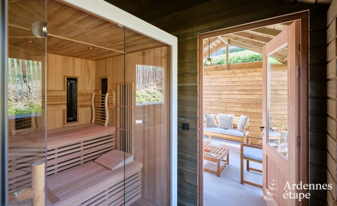 Charmante vakantiewoning in Bi�vre - Cornimont voor 6 personen met hottub en infraroodcabine