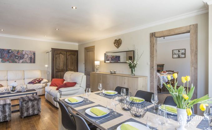 Ruime vakantiewoning voor 8 personen in Bouillon.