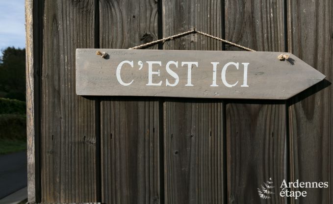 Chalet in Bouillon voor 4 personen in de Ardennen