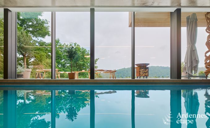 Luxevilla voor 14 personen in Poupehan met 6 slaap- �n badkamers, binnenzwembad en sauna