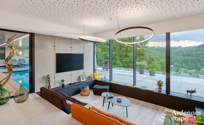 Luxevilla voor 14 personen in Poupehan met 6 slaap- �n badkamers, binnenzwembad en sauna