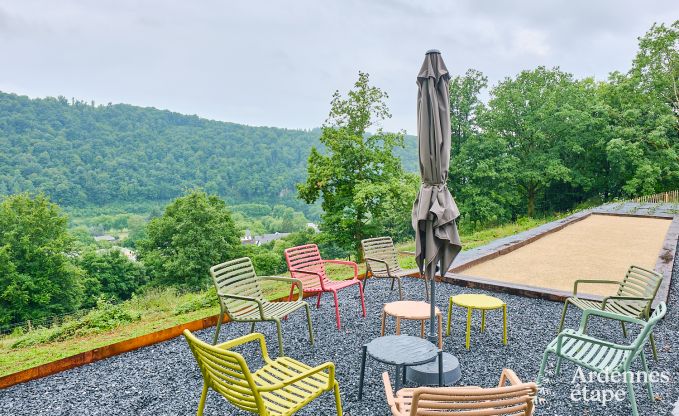 Luxevilla voor 14 personen in Poupehan met 6 slaap- �n badkamers, binnenzwembad en sauna