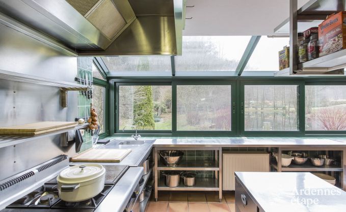 Vakantiehuis voor 12 personen met professionele keuken in Bouillon
