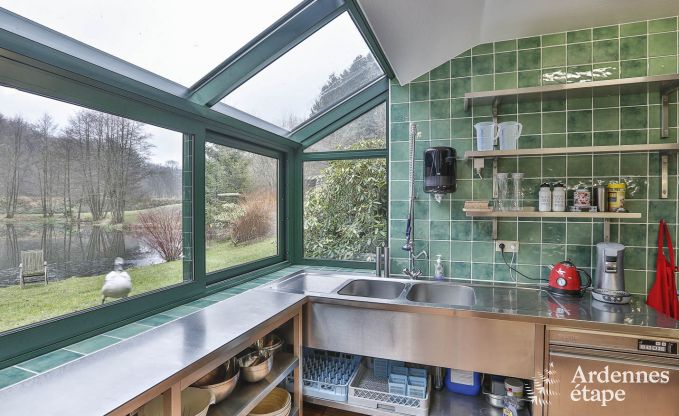 Vakantiehuis voor 12 personen met professionele keuken in Bouillon