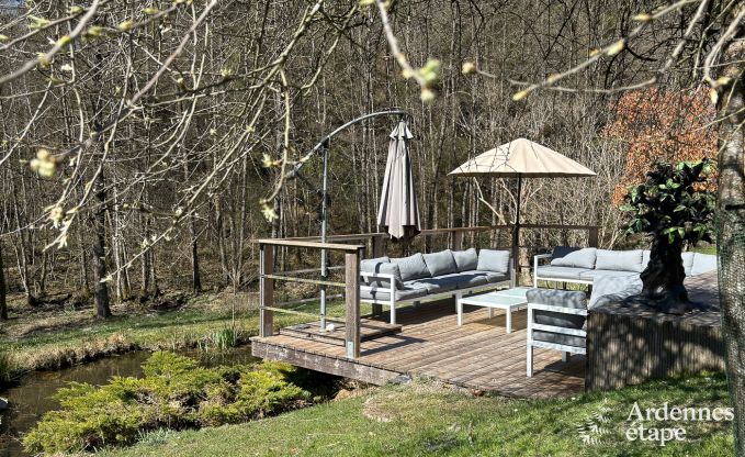 Vakantiehuis voor 12 personen met professionele keuken in Bouillon