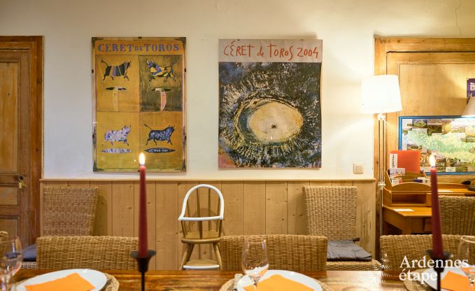 Van voormalig caf� tot vakantiehuis voor 8 personen in Bouillon: authentieke charme en modern comfort