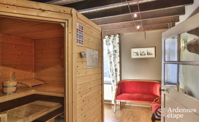 Authentieke  4-sterren cottage met grote capaciteit te huur in Bouillon