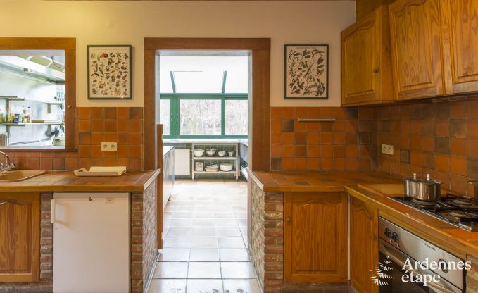 Vakantiehuis voor 12 personen met professionele keuken in Bouillon