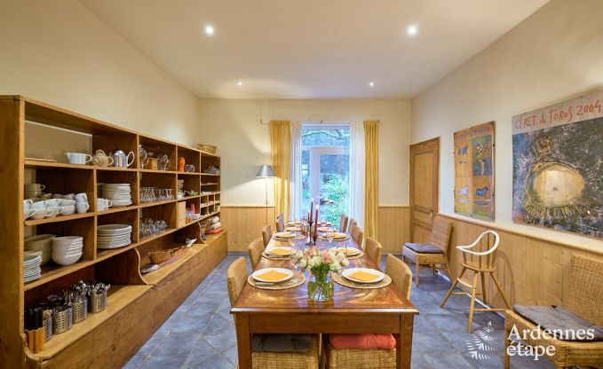 Van voormalig caf� tot vakantiehuis voor 8 personen in Bouillon: authentieke charme en modern comfort