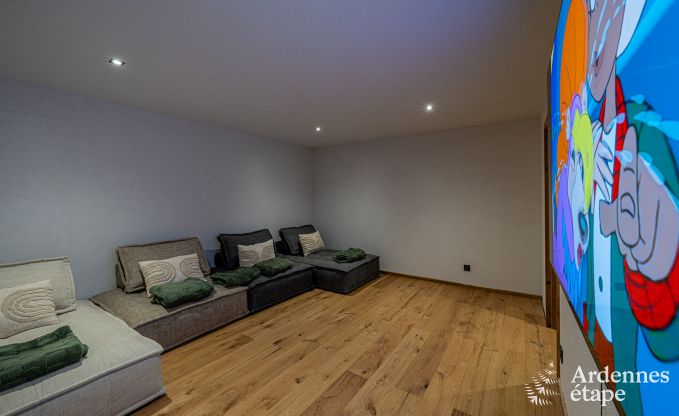 Luxe chalet in Brognon voor 20 personen met verwarmd buitenzwembad, outdoor jacuzzi en sauna op het meer