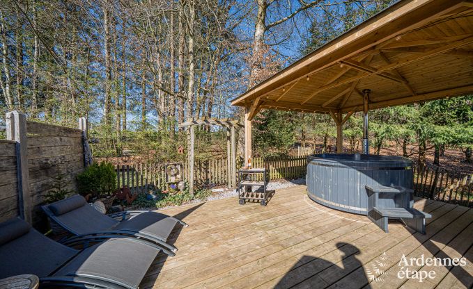 Charmante vakantiewoning in Bullange: voor 4 personen met hottub en sauna