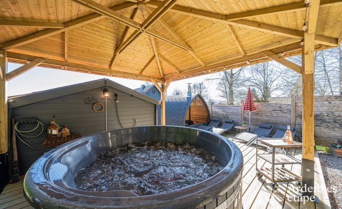 Charmante vakantiewoning in Bullange: voor 4 personen met hottub en sauna