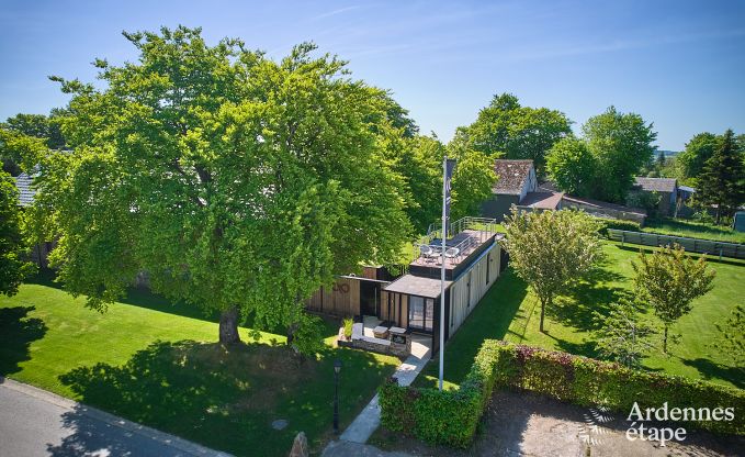 Unieke fermette voor 2 personen in B�llingen met priv�sauna, jacuzzi en buitendouche