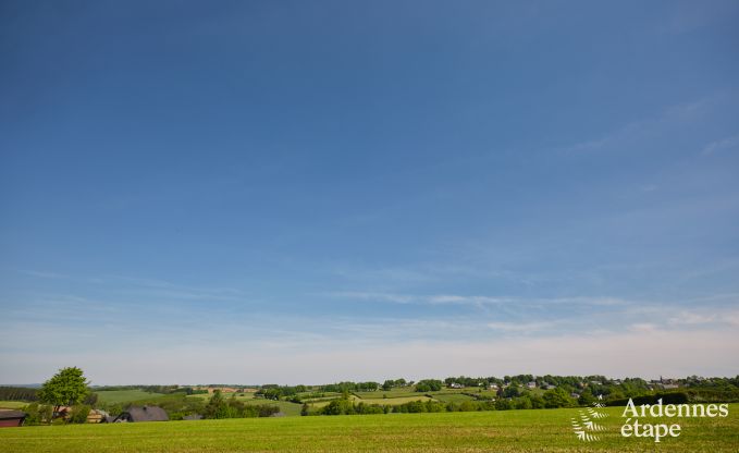 Unieke fermette voor 2 personen in B�llingen met priv�sauna, jacuzzi en buitendouche