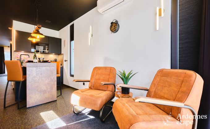 Unieke fermette voor 2 personen in B�llingen met priv�sauna, jacuzzi en buitendouche