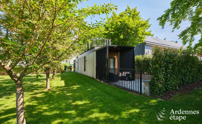 Unieke fermette voor 2 personen in B�llingen met priv�sauna, jacuzzi en buitendouche