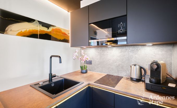 Unieke fermette voor 2 personen in B�llingen met priv�sauna, jacuzzi en buitendouche