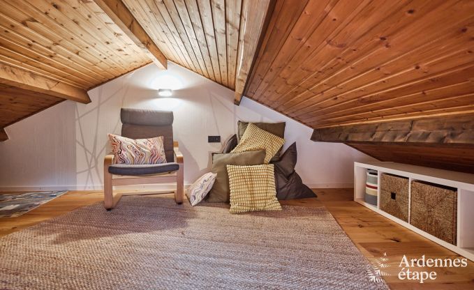 Gezellige chalet in Burg-Reuland: perfect vakantiehuis voor 6 personen met sauna en priv�tuin in de Oostkantons