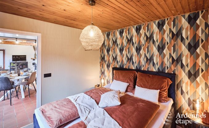 Gezellige chalet in Burg-Reuland: perfect vakantiehuis voor 6 personen met sauna en priv�tuin in de Oostkantons
