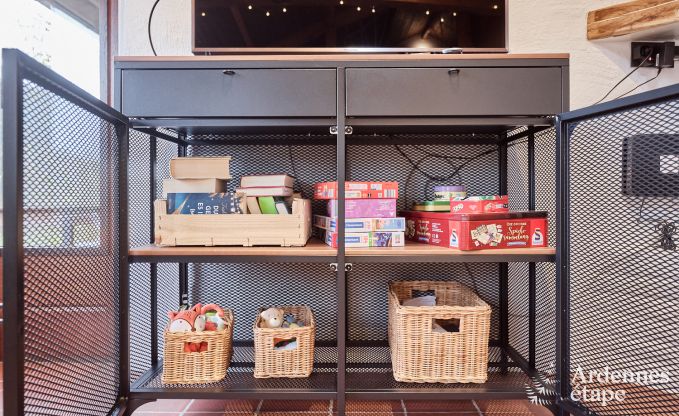 Gezellige chalet in Burg-Reuland: perfect vakantiehuis voor 6 personen met sauna en priv�tuin in de Oostkantons