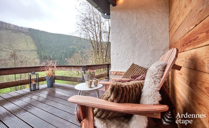 Gezellige chalet in Burg-Reuland: perfect vakantiehuis voor 6 personen met sauna en priv�tuin in de Oostkantons