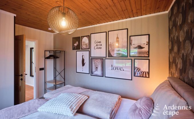 Gezellige chalet in Burg-Reuland: perfect vakantiehuis voor 6 personen met sauna en priv�tuin in de Oostkantons