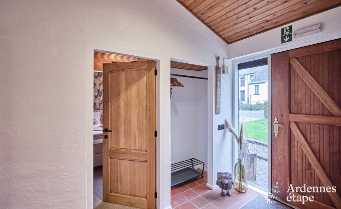 Gezellige chalet in Burg-Reuland: perfect vakantiehuis voor 6 personen met sauna en priv�tuin in de Oostkantons