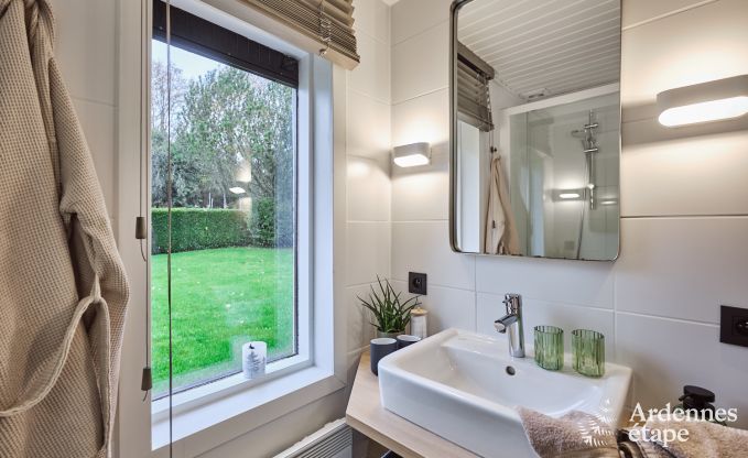 Gezellige chalet in Burg-Reuland: perfect vakantiehuis voor 6 personen met sauna en priv�tuin in de Oostkantons