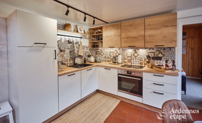 Gezellige chalet in Burg-Reuland: perfect vakantiehuis voor 6 personen met sauna en priv�tuin in de Oostkantons