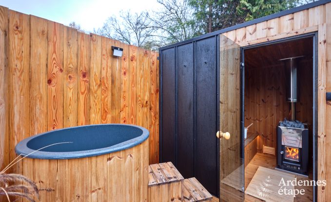 Gezellige chalet in Burg-Reuland: perfect vakantiehuis voor 6 personen met sauna en priv�tuin in de Oostkantons