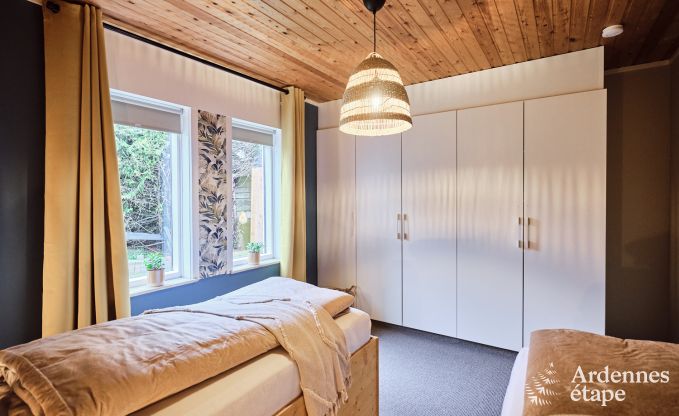 Gezellige chalet in Burg-Reuland: perfect vakantiehuis voor 6 personen met sauna en priv�tuin in de Oostkantons