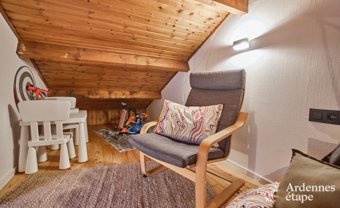 Gezellige chalet in Burg-Reuland: perfect vakantiehuis voor 6 personen met sauna en priv�tuin in de Oostkantons