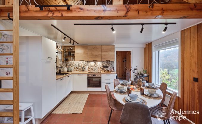 Gezellige chalet in Burg-Reuland: perfect vakantiehuis voor 6 personen met sauna en priv�tuin in de Oostkantons