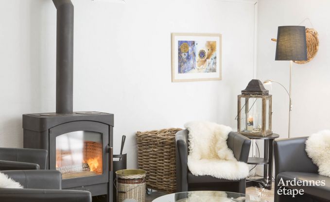 Modern appartement voor 6 personen in Butgenbach met 3 slaapkamers en gemeenschappelijke tuin