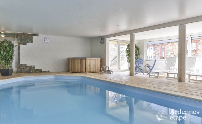 Ruim vakantieappartement voor 12 personen met 5 slaapkamers en gedeelde priv�tuin en wellness in Butgenbach