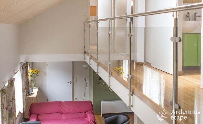 Ruim vakantieappartement voor 12 personen met 5 slaapkamers en gedeelde priv�tuin en wellness in Butgenbach